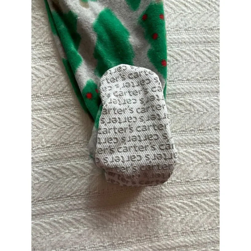 CARTER’S 2 -18M WINTER FLEECE FOOTED SLEEPERS